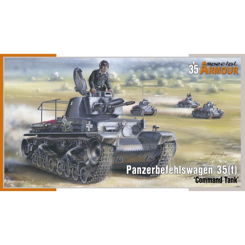 Maquette Panzerbefhlswagen 35(t) Char de commandement Skoda