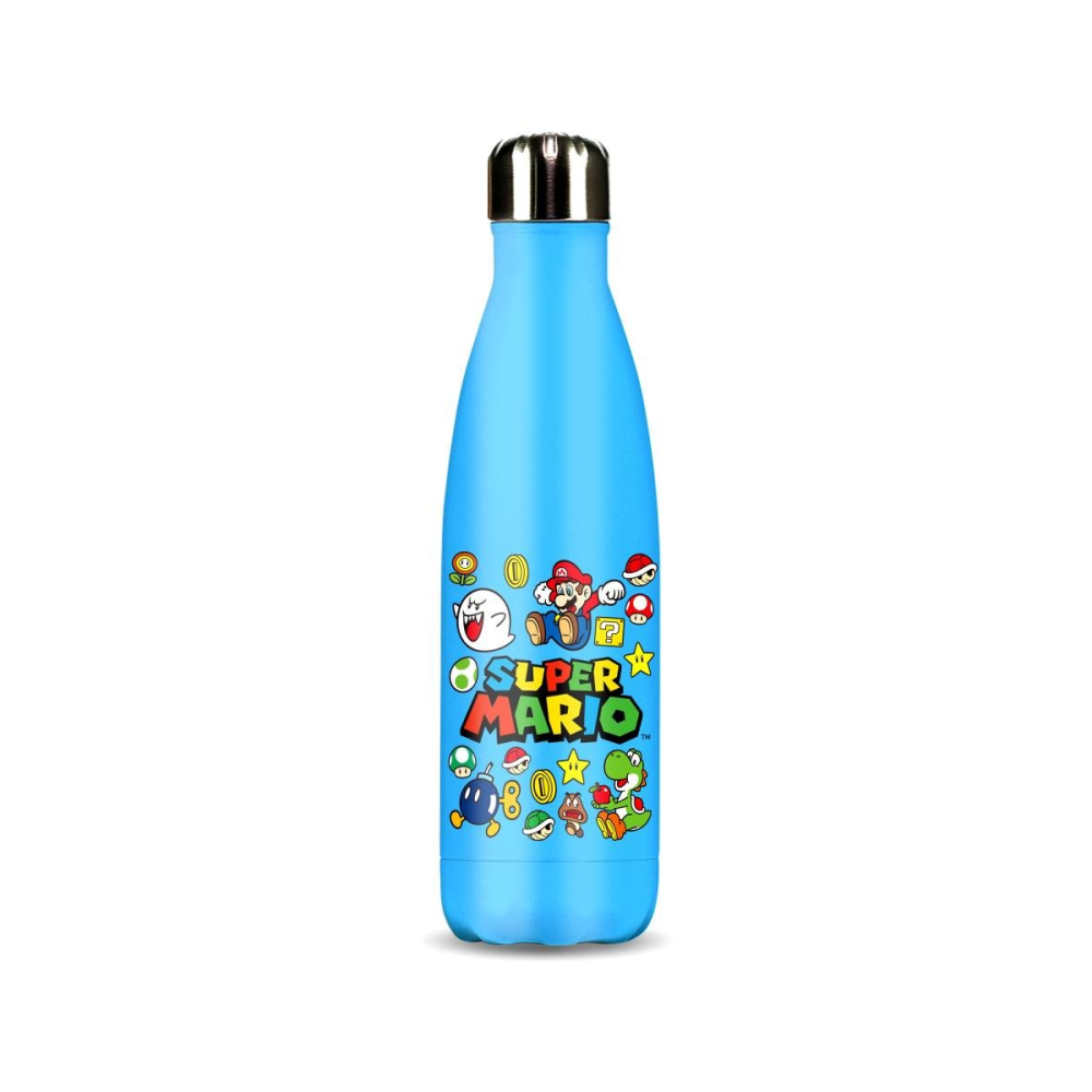 SUPER MARIO - Logo - Bouteille en Aluminium 600ml