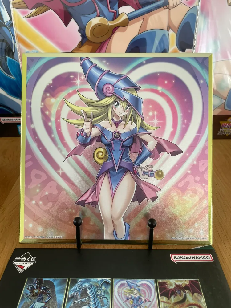 Shikishi Black Magician Girl Ichiban Kuji Vol. 4 The Divine Beasts Manifest 20×20 cm | Yu-Gi-Oh!