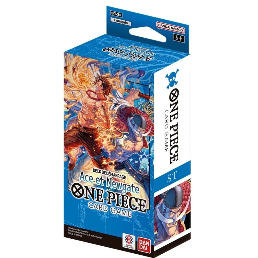 One Piece - Deck ST22 Ace & Edward Newgate - Version Française