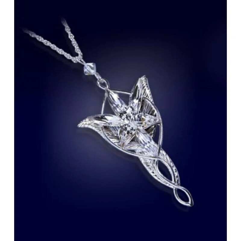 Collier Le Seigneur des Anneaux pendentif Arwen Etoile du Soir