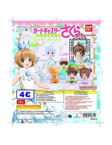 Gashapon Bandai Sakura Cazadora de Cartas – Manga