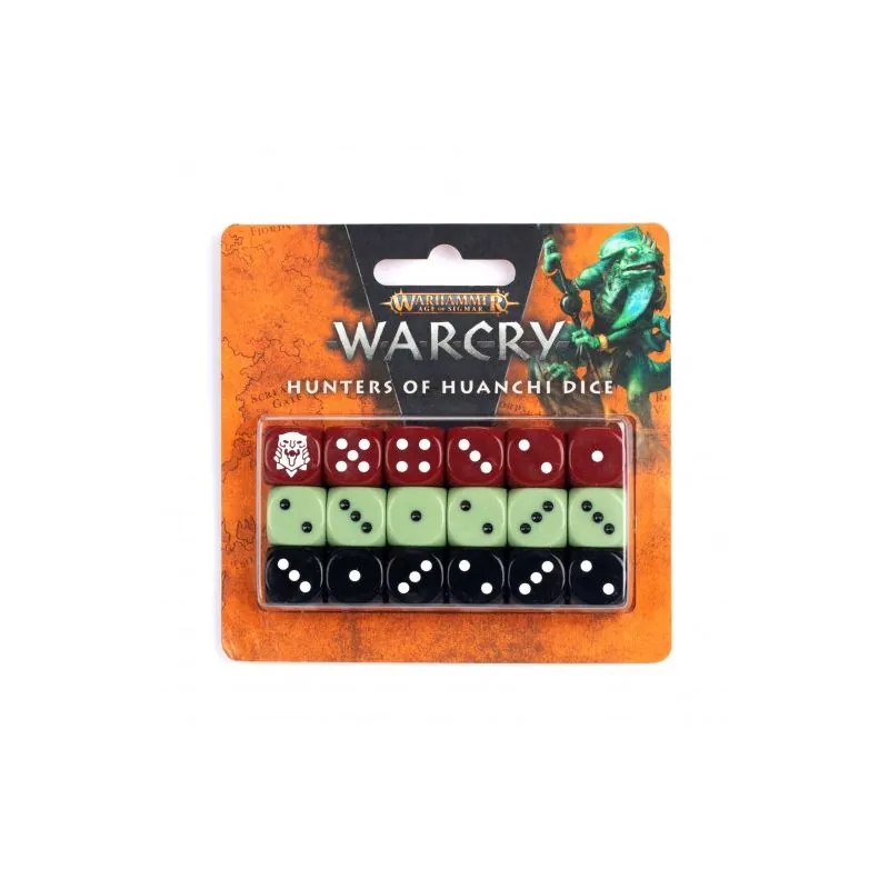 Jeu de figurine Warcry: hunters of huanchi dice 111-73