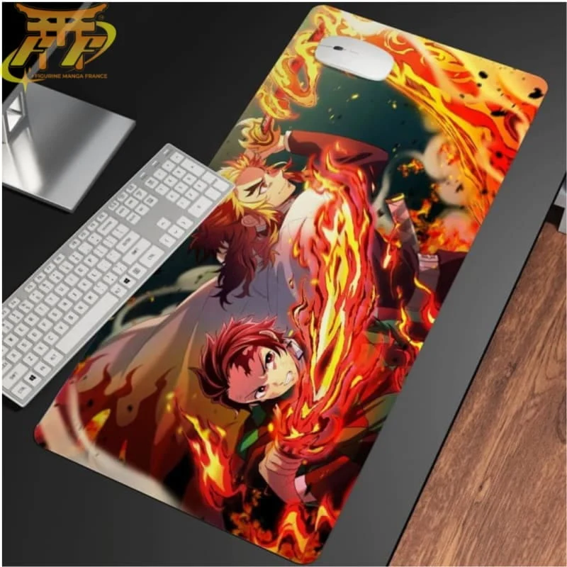 Tapis de souris Tanjiro & Kyujoro - Demon Slayer™