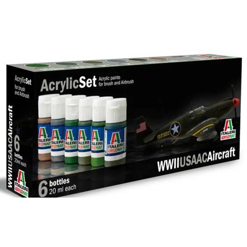 Peinture WWII USAAF Aircraft painting set