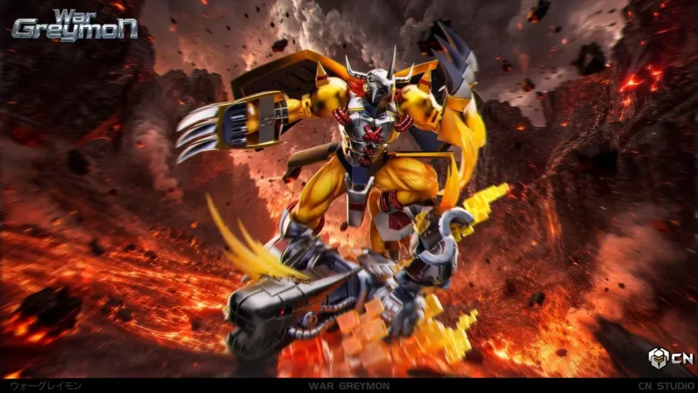 [PREORDER] Digimon Figure [CN] – War Greymon