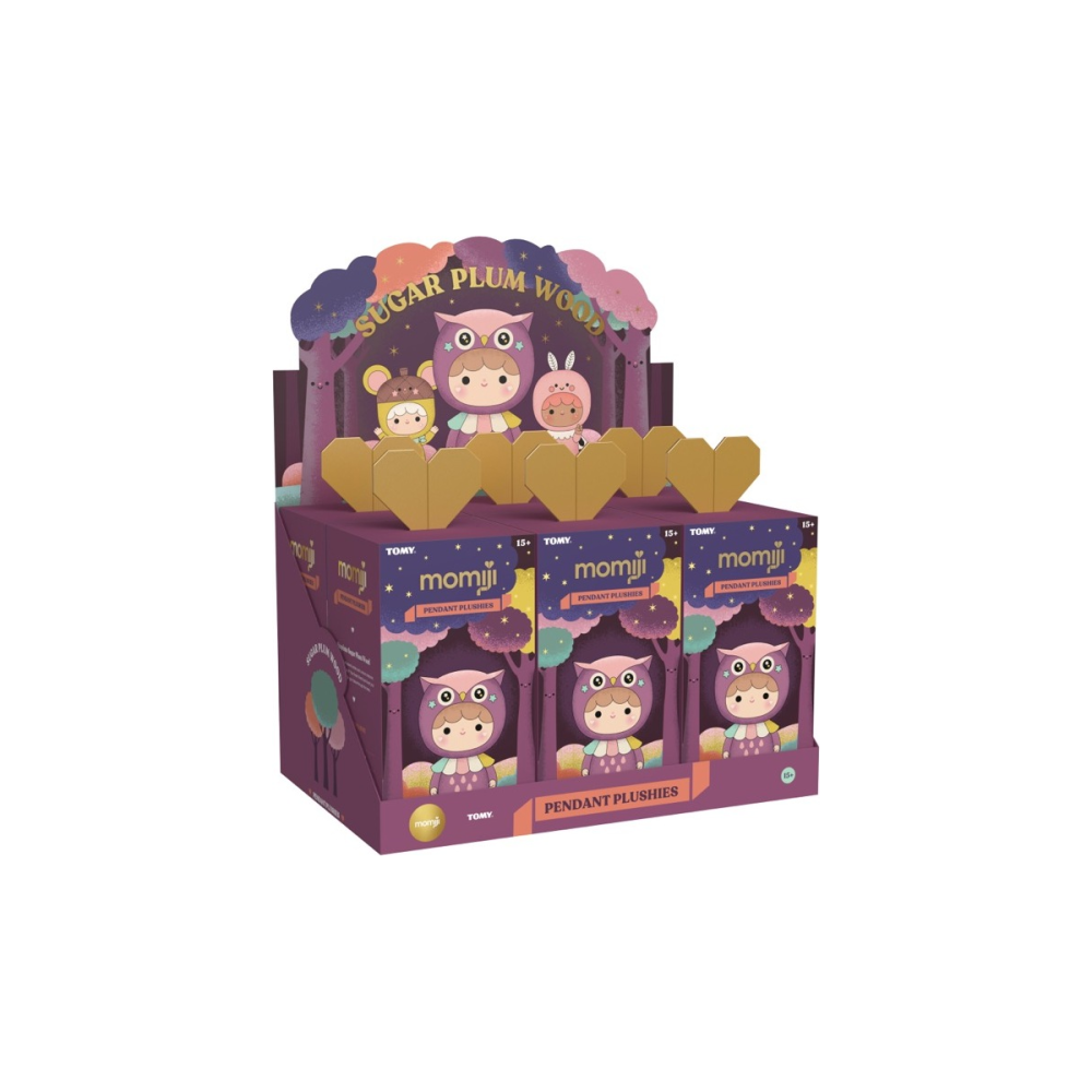 Momiji Sugar Plum Woods Blind Box Plush Keychain Doll Asst 8pcs