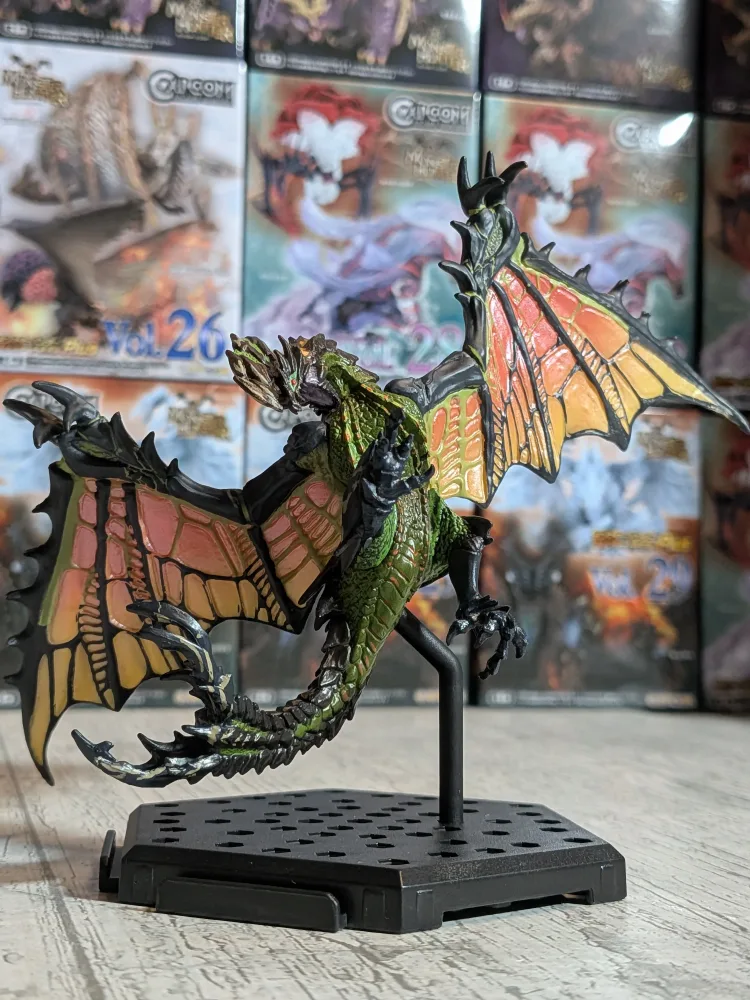 Figurine (~10cm) – Capcom Builder – CFB The Best Vol. 22-24 – Monster Hunter Rise Sunbreak – Astalos – Raizex