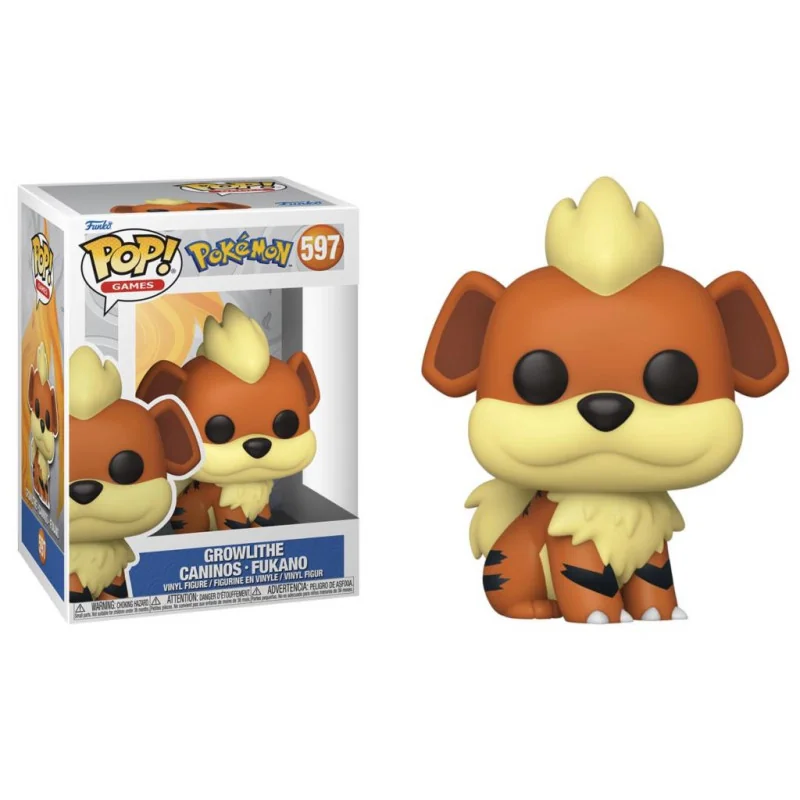 Figurine Pop POKEMON - POP Games N° 597 - Caninos