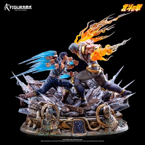 Fist of the North Star statue Elite Exclusive 1/6 Kenshiro vs Raoh 59 cm - FIGURAMA