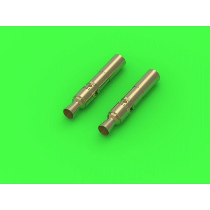 Accessoire MG 34 - Embouts de canon de mitrailleuse allemande (montage sur tourelle) (2pcs)