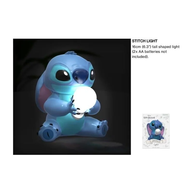 DISNEY - Stitch - Lampe 3D 16cm