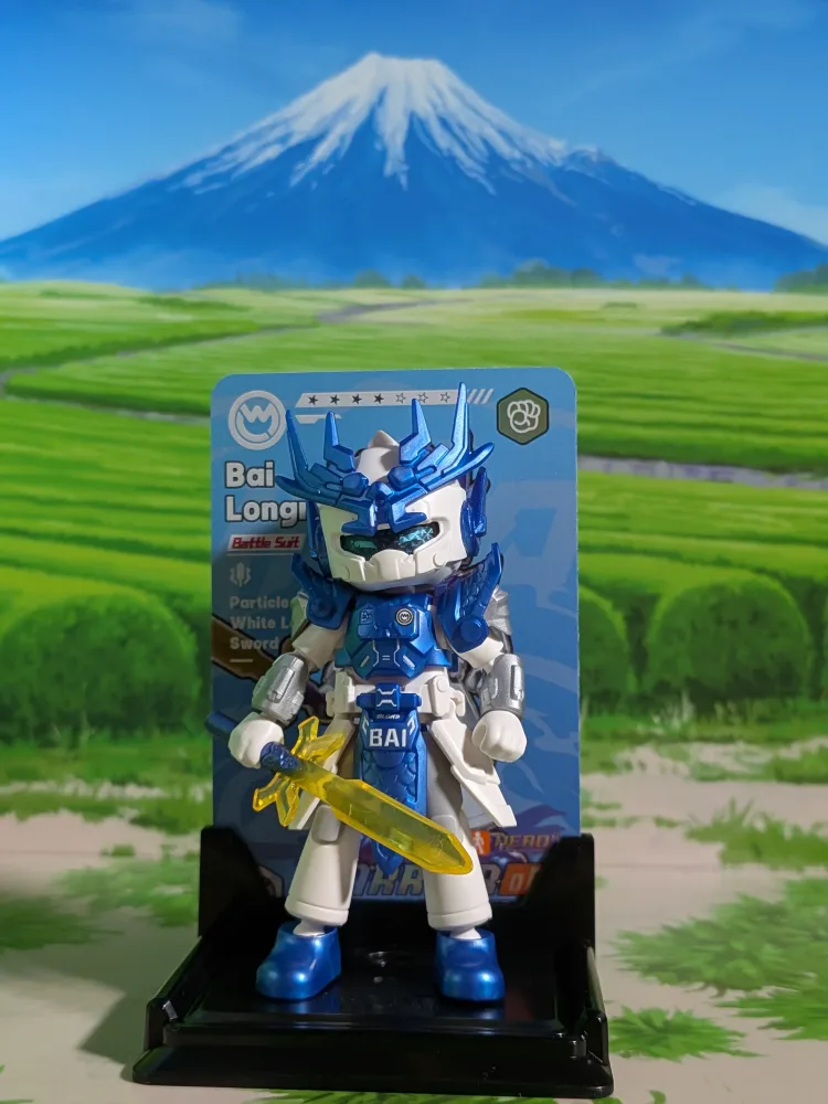 Blokees – Hero Infinity Warrior Version 06 · Bai Longma (Battle Suit) (~10cm)