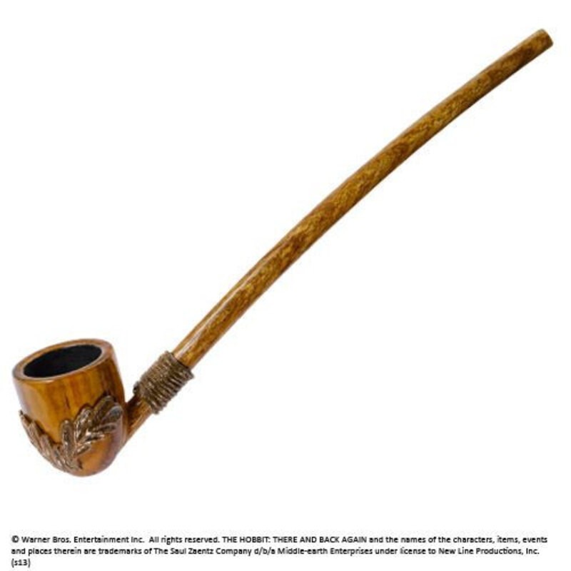 Réplique 1/1 Le Hobbit: la pipe de Bilbo Baggins