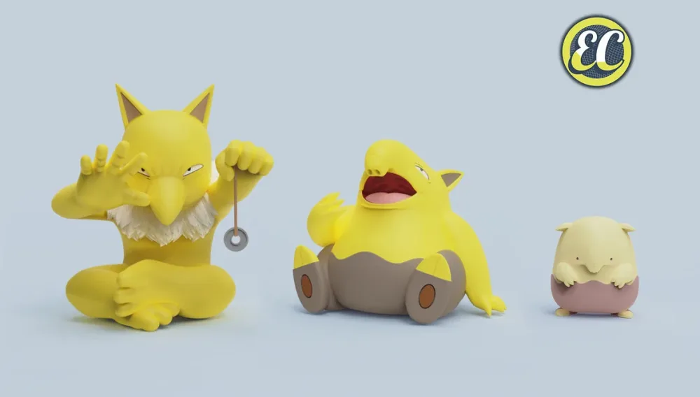 [REMAINING BALANCE] 1/20 Scale World Figure [EC] – Drowzee & Hypno