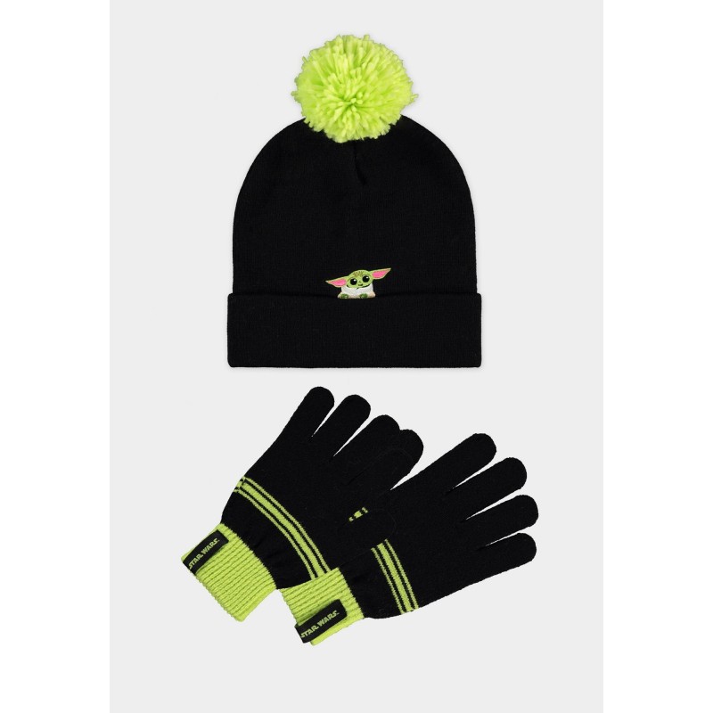 Star Wars : Coffret Cadeau Grogu Bonnet et Gants Tricotés