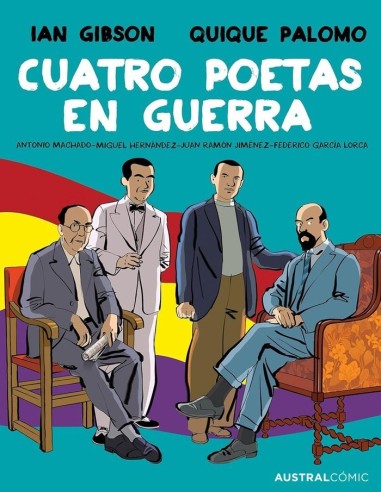 Cuatro Poetas en Guerra Novela Grafica – Comic