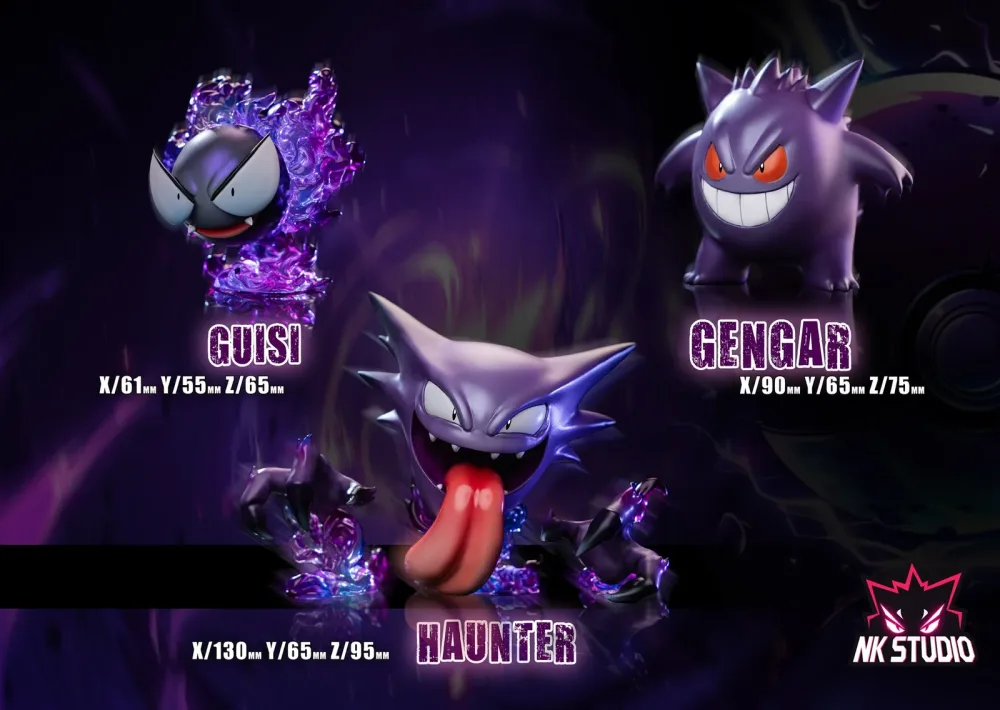 [PREORDER] 1/20 Scale World Figure [NK] – Gastly & Haunter & Gengar