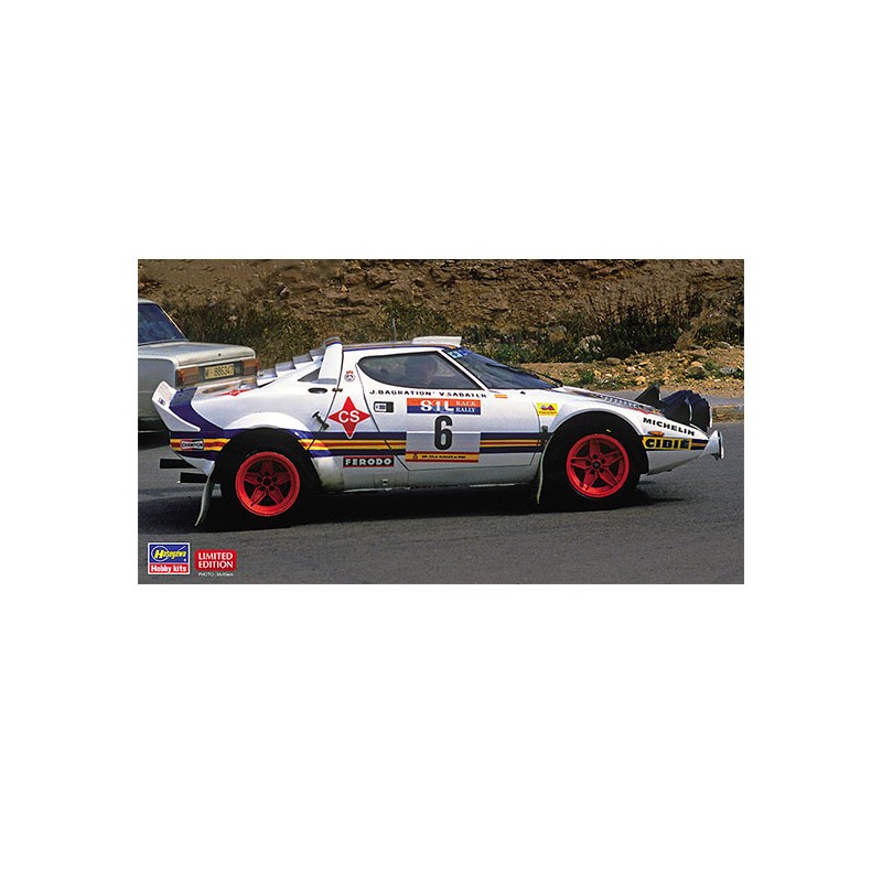 Maquette voiture Lancia Stratos HF 1981