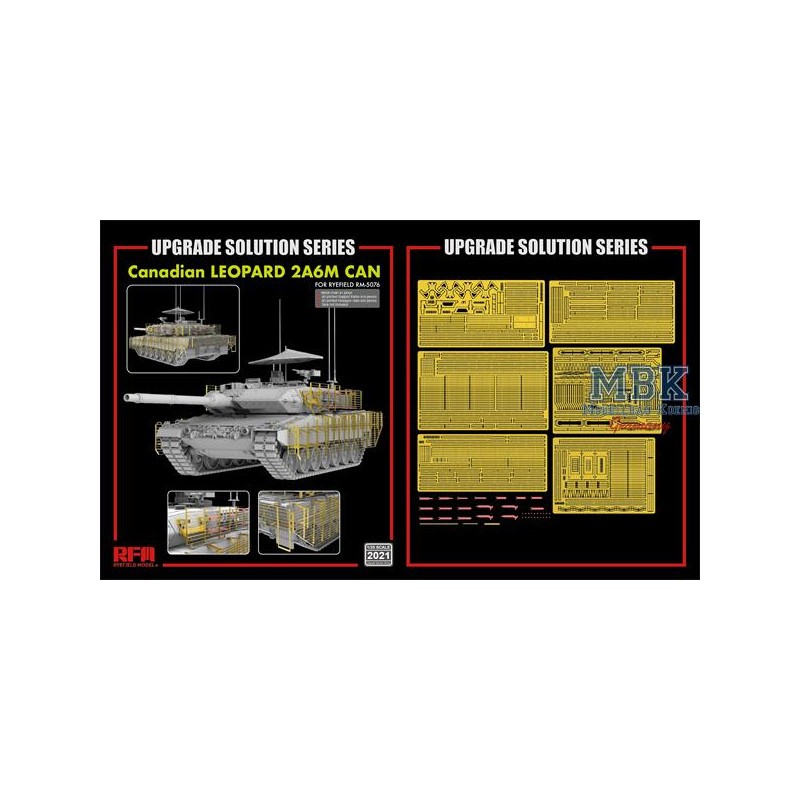 Kit de mise à niveau pour RFM5076 Canadian Leopard 2 A6M CAN