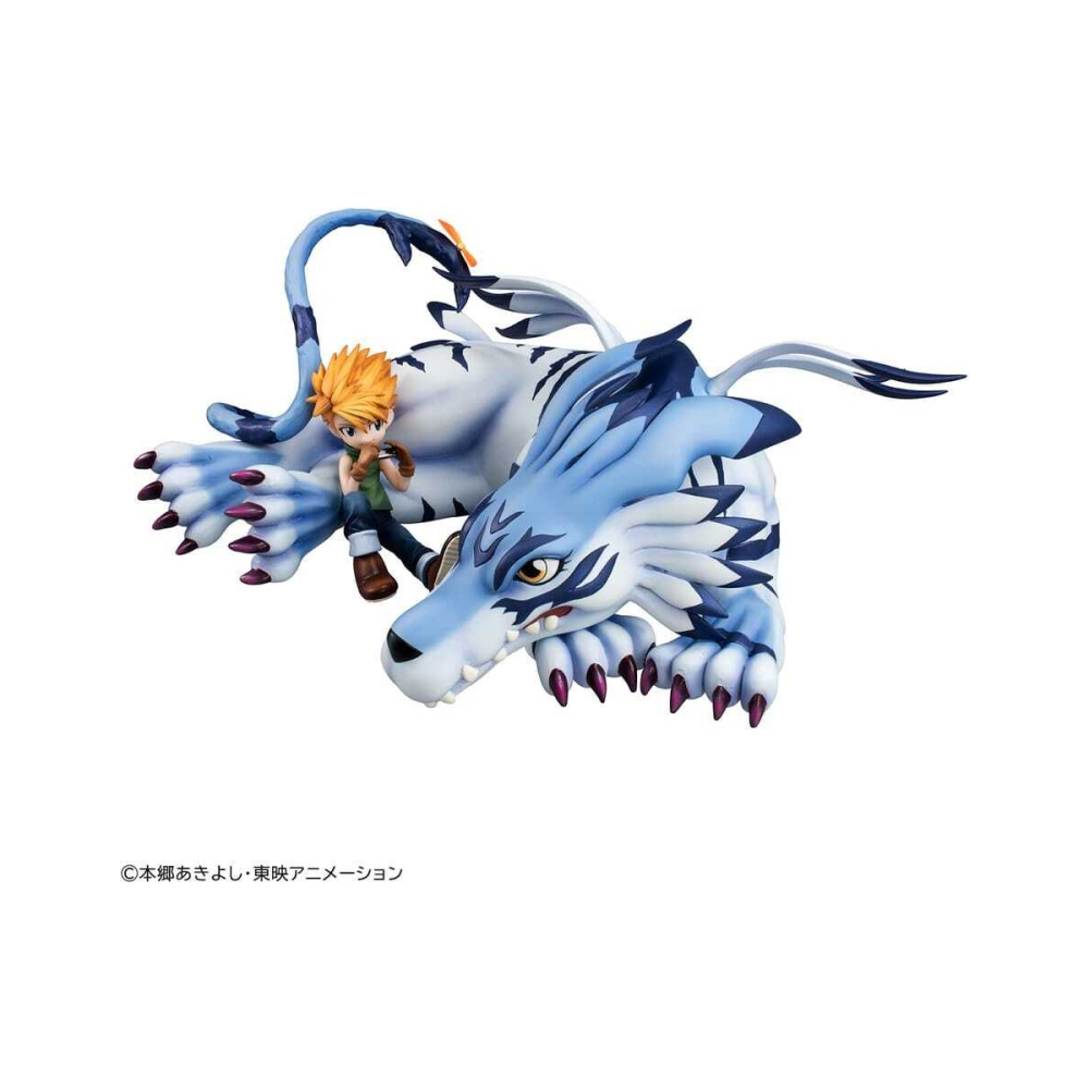 Digimon Adventure Figurine G.E.M. Series Garurumon & Ishida Yamato 25 cm (Repeat)