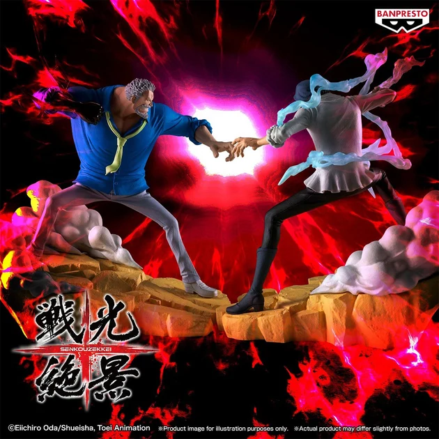 One Piece - Figurine - Monkey D. Garp vs Aokiji Kuzan - Senkozekkei