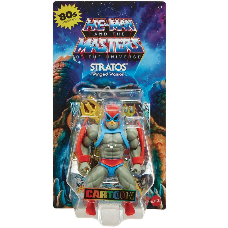 MAITRES DE L’UNIVERS Origins Stratos Cartoon Collection Mattel – Figurine