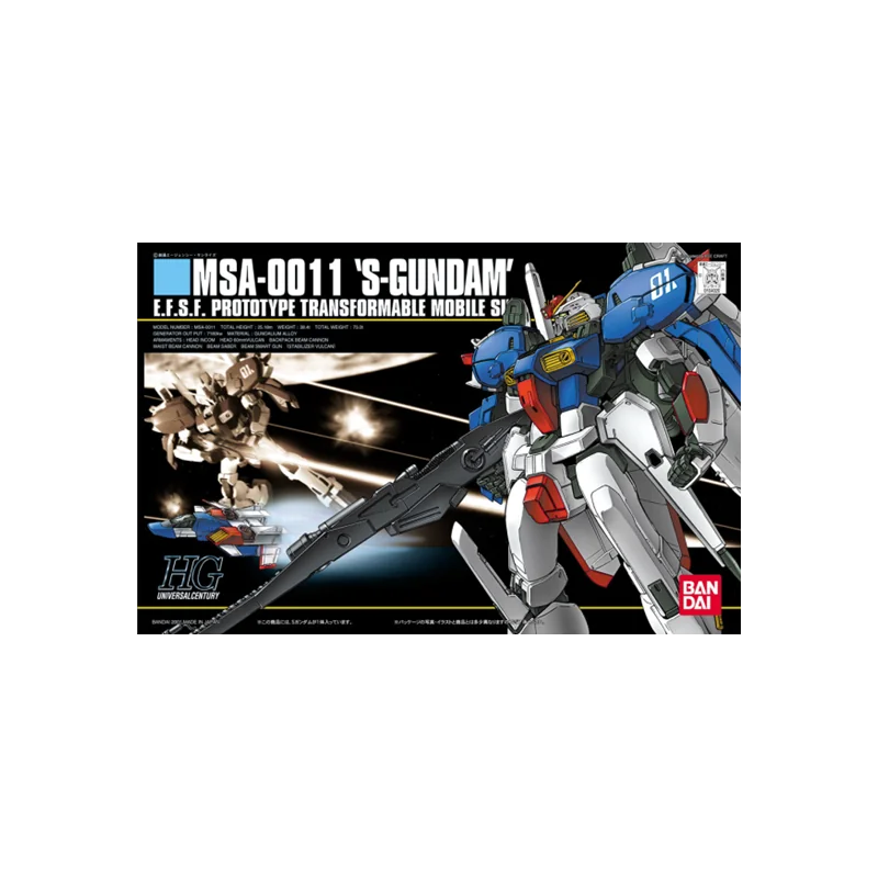Gunpla GUNDAM - HGUC 1/144 MSA-0011 'S-Gundam' - Model Kit