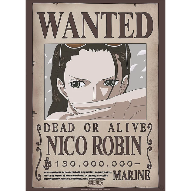 One Piece - Poster - Wanted Robin