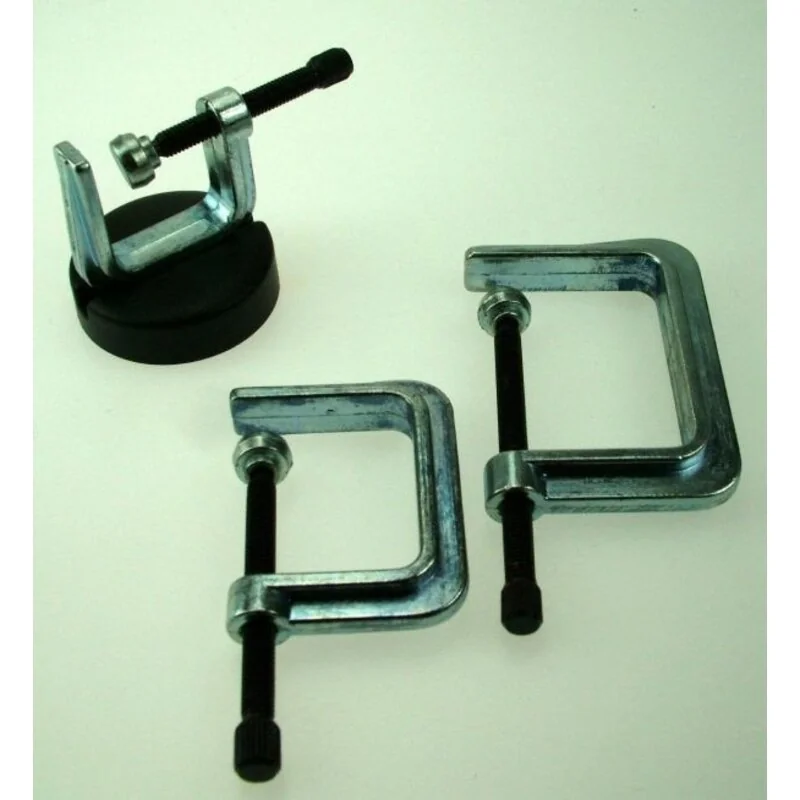 3 serre-joints & aimant
