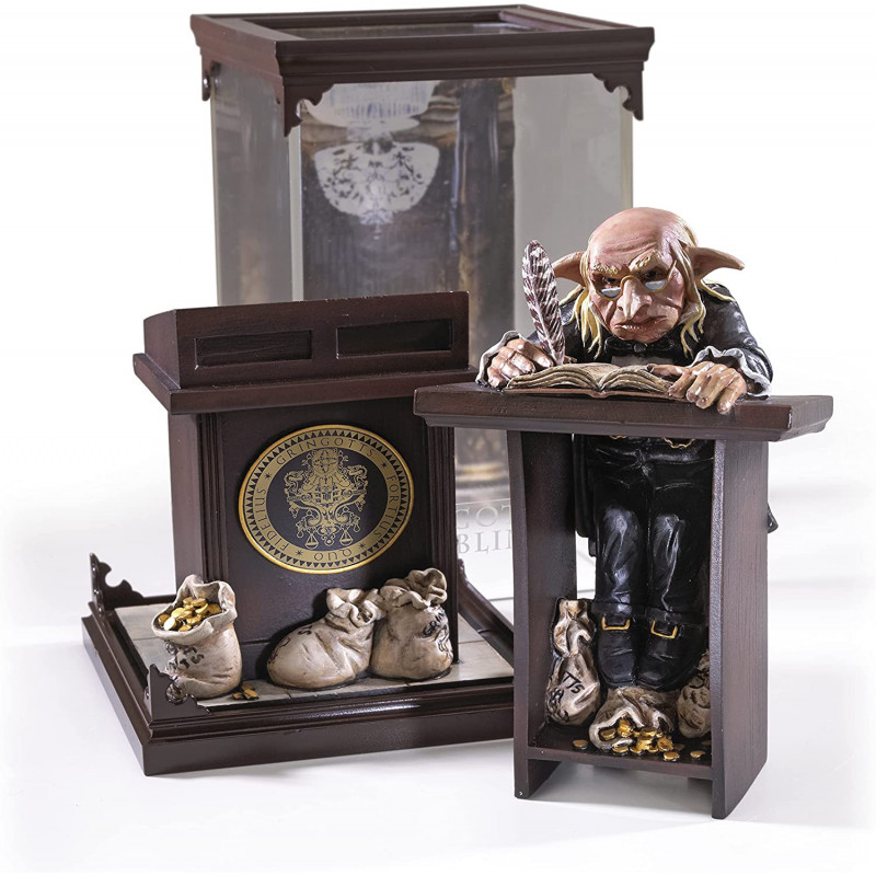 HARRY POTTER Créatures Magiques Gringotts Goblin Noble Collection – Statue