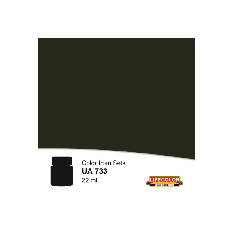 Peinture acrylique Tire Black (Pneu noir) 22ml