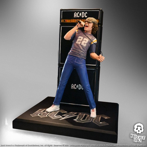 AC/DC statue Rock Iconz Brian Johnson 23 cm - Knucklebonz