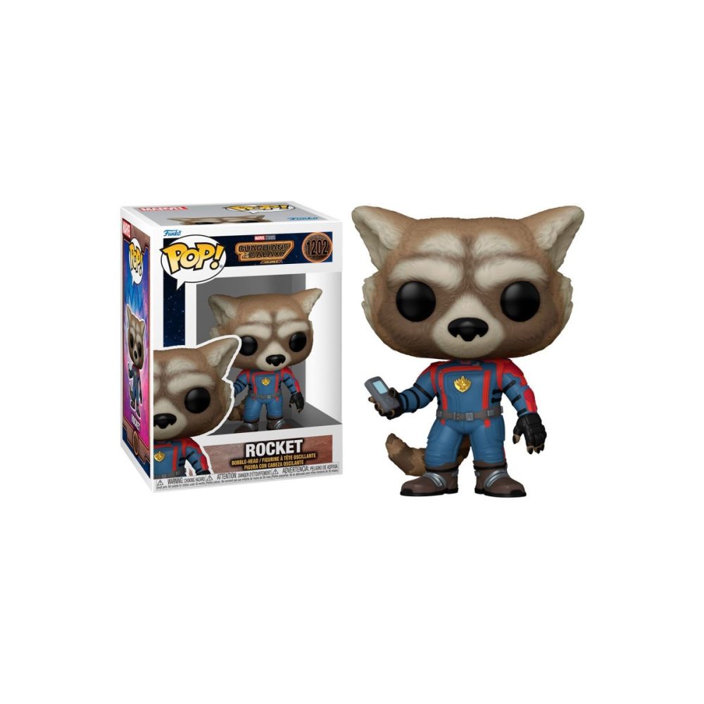 POP ! Marvel Les Gardiens de la Galaxie - Rocket 1202