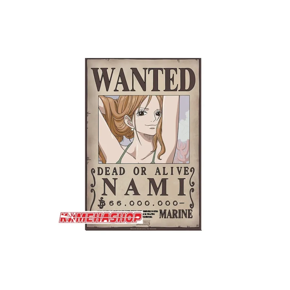 Affiche Wanted Nami - New World Prime