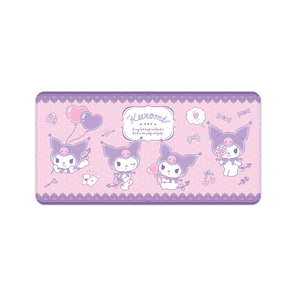 Sanrio XXL tapis de souris Kuromi Kawaii