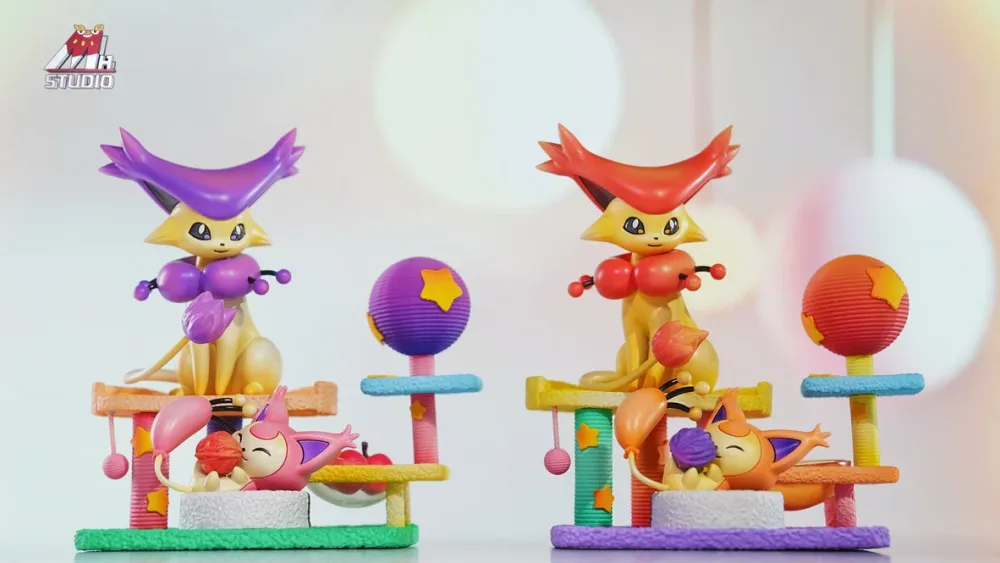 [PREORDER] 1/20 Scale World Figure [MH] – Skitty & Delcatty