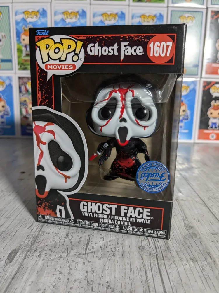 Movies Scream #1607 – Ghost Face (Bloody) – Funko Pop!