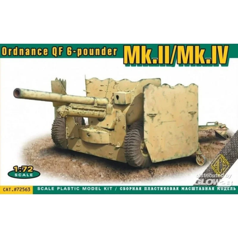 Maquette Ordonnance QF 6-pounder Mk.II/Mk.IV