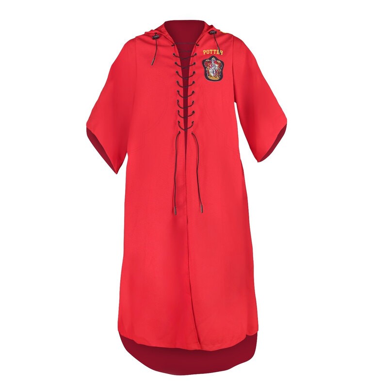 Harry Potter: Gryffondor Quidditch Wizard Robe Taille S