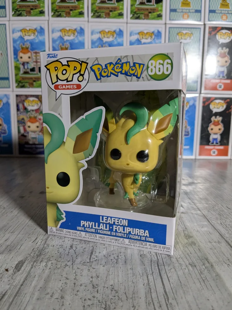 Games Pokemon #866 – Funko Pop! – Leafeon / Phyllali/ Folipurba