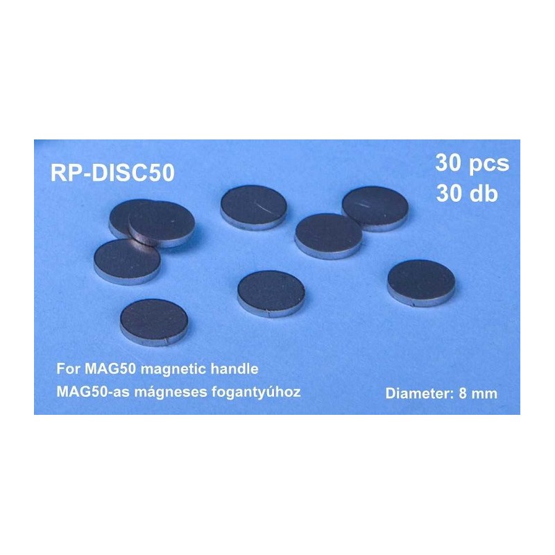 Disques en acier pour manche magnétique mag50