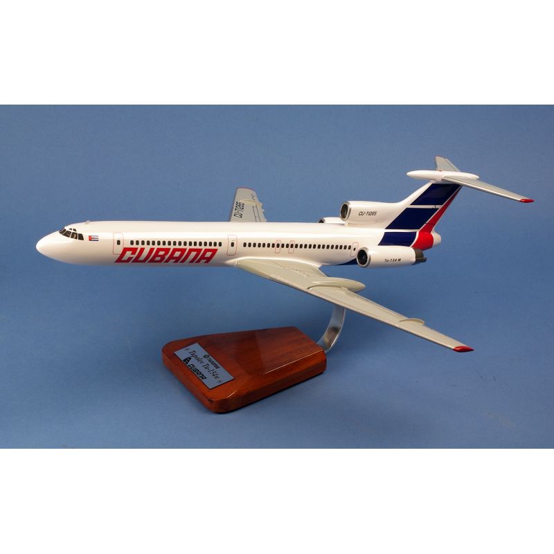 Maquette Tupolev Tu-154M Cubana CU-TI265