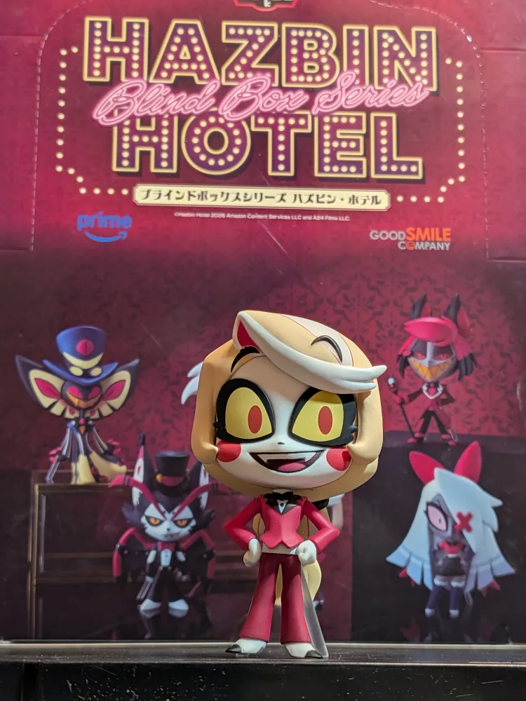 Mini figurine Charlie Morningstar (~8cm) – Hazbin Hotel – Good Smile Company