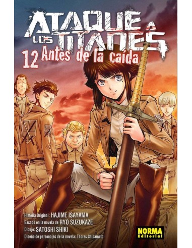 Ataque a los Titanes 12 Antes de la Caida