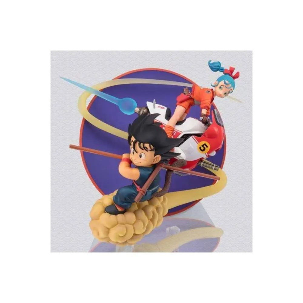 Dragon Ball - Figurine Goku & Bulma Figuarts Zero