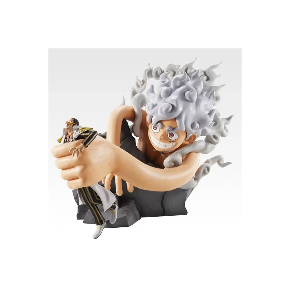 One Piece - Figurine Luffy & Borsalino - Ichibansho Burst of Energy