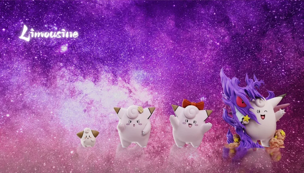 [PREORDER] 1/20 Scale World Figure [LIMOUSINE] – Clefairy & Clefable & Cleffa