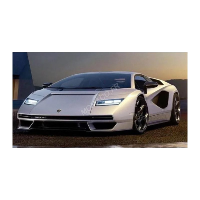 Miniature Lamborghini countach lpi-800 blanche
