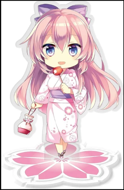 Hatsune Miku - Stand Acrylique - Sakura Megurine Luka